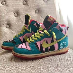 Nike Dunk High - Custom Painted